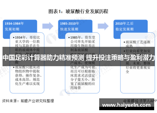 中国足彩计算器助力精准预测 提升投注策略与盈利潜力