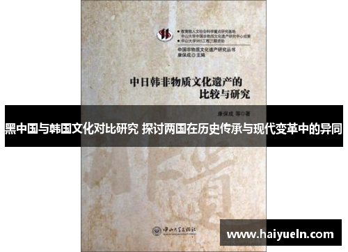 黑中国与韩国文化对比研究 探讨两国在历史传承与现代变革中的异同